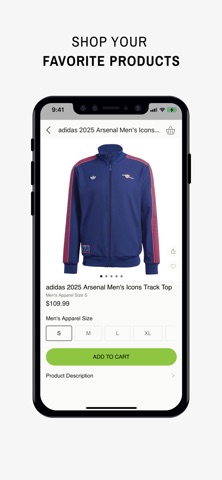 ProSoccer App screenshot