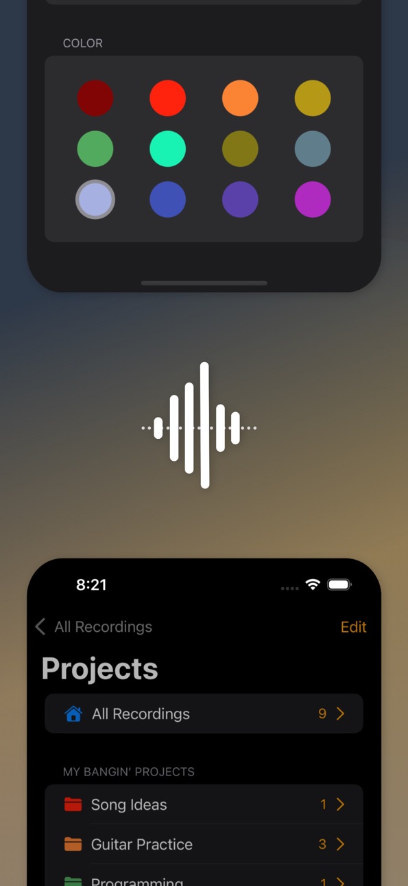 iPhone screenshot