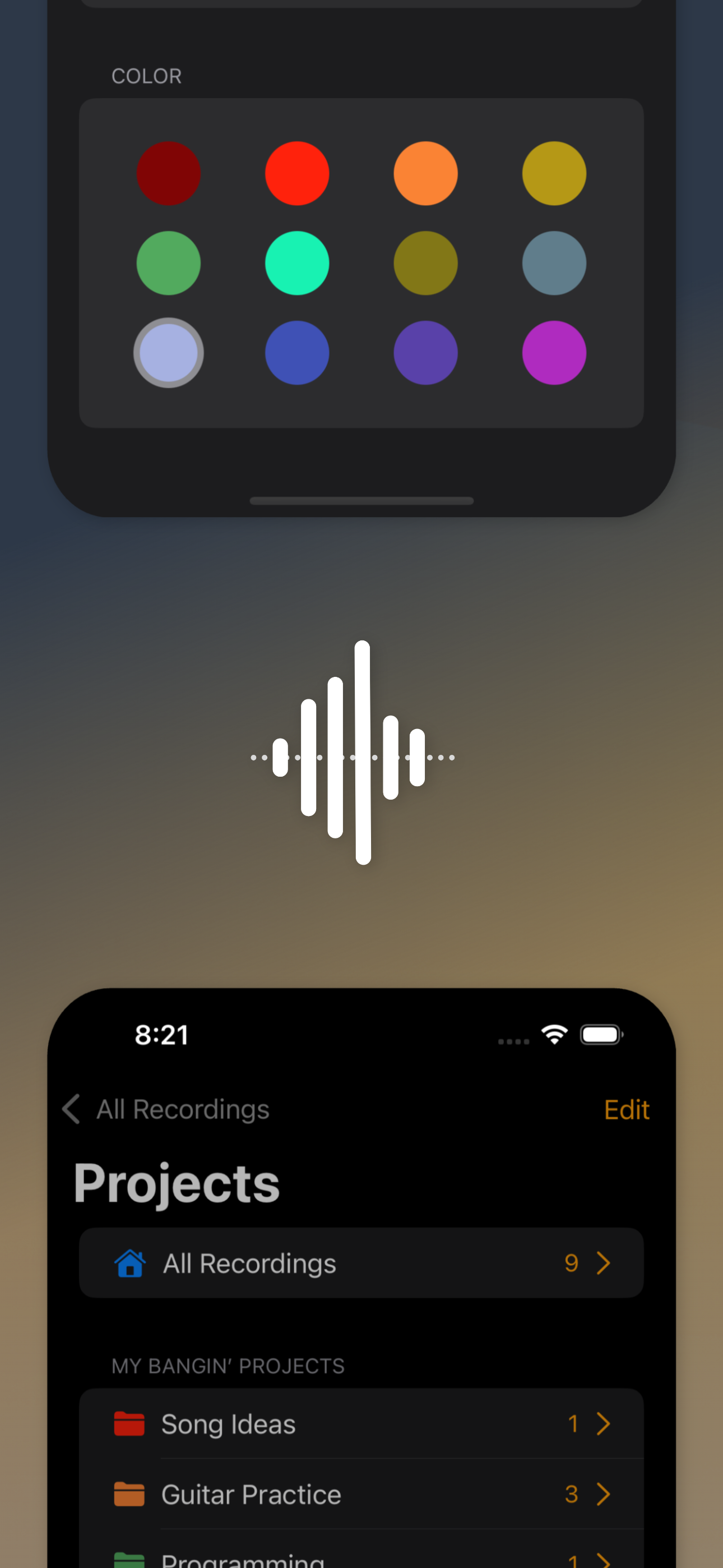 Bangin' Audio Recorder & Memos screenshot 9