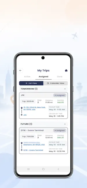 Bagzee Driver screenshot 3