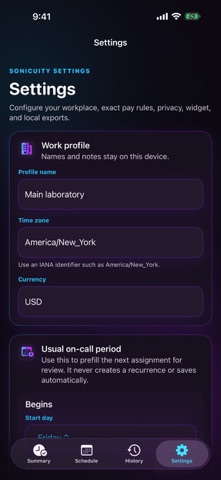 App screenshot