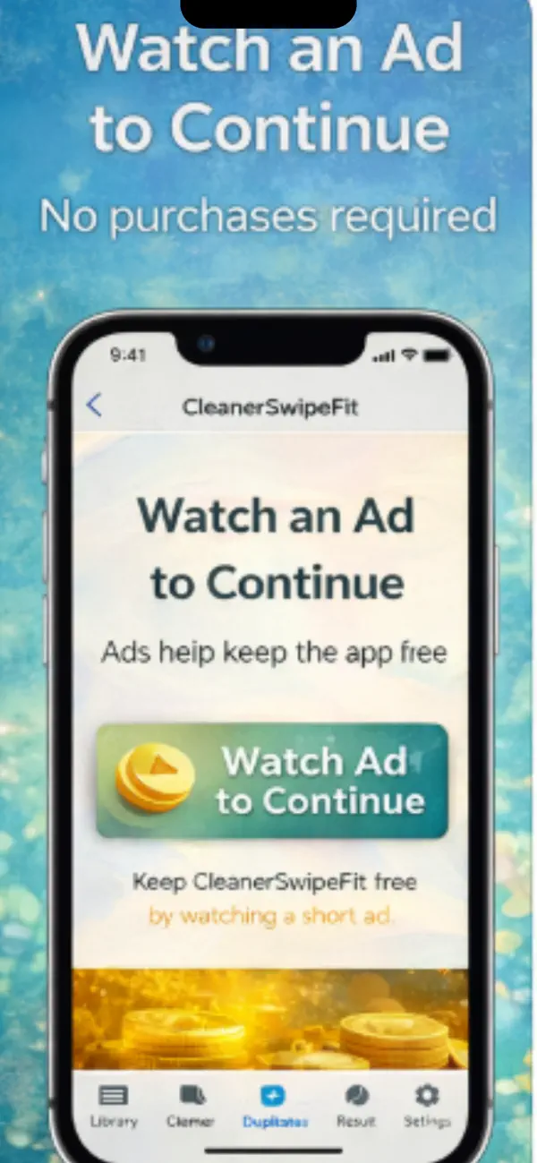 Screenshot #3 pour CleanerSwipeFit