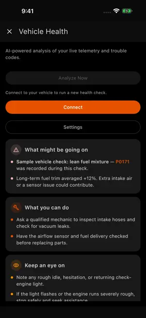 OBD2 Gauges screenshot 1