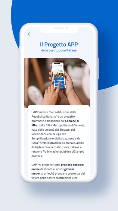 Costituzione Italiana Digitale Screenshot