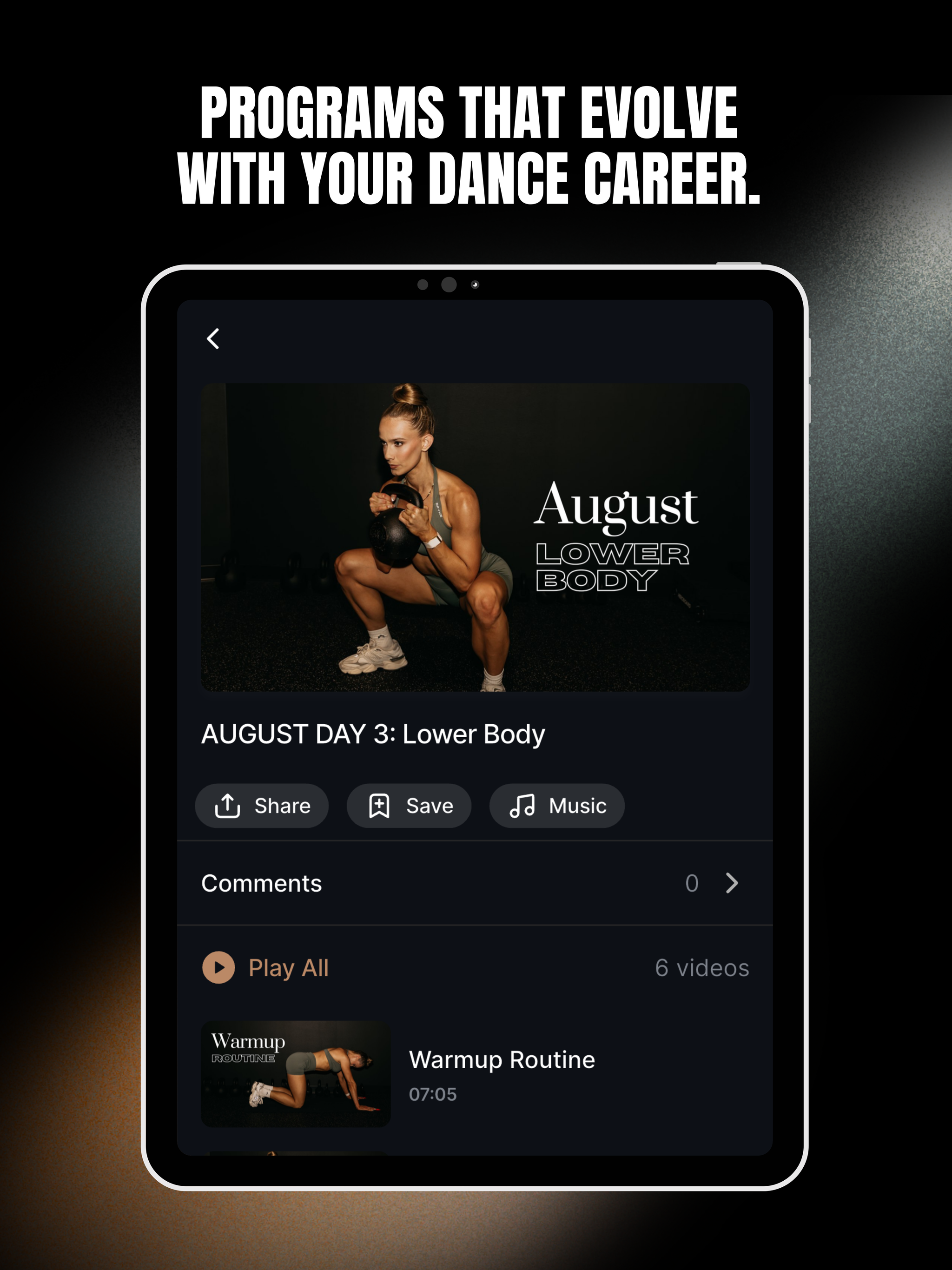 The Barbell Ballerina App