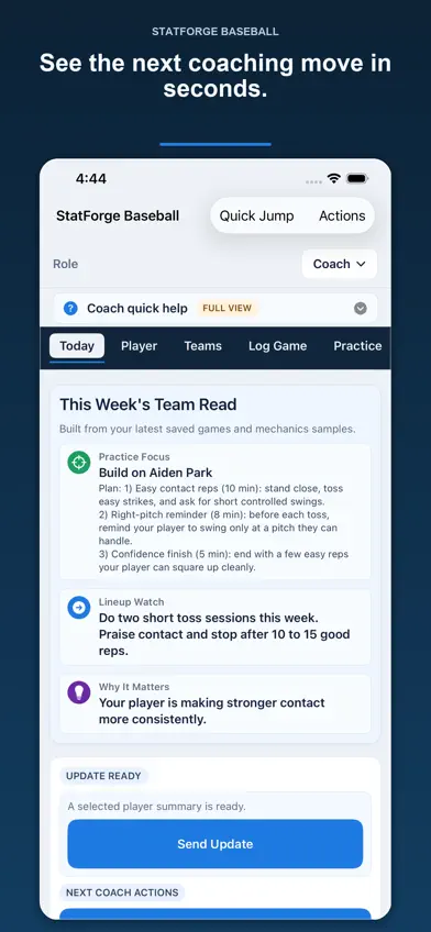 StatForge Baseball screenshot 2
