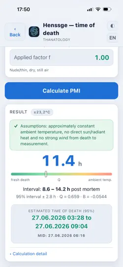 Screenshot von 4n6 Sikuta Tools auf dem iPhone 6