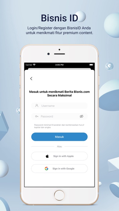Bisnis.com - Navigasi Bisnis iPhone screenshot 8