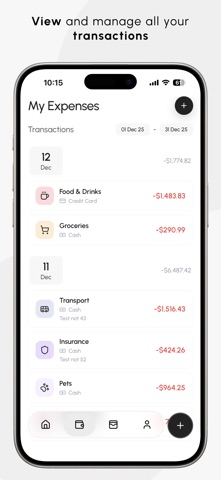 Moniely: Spending & Budget Screenshot 4 of 8