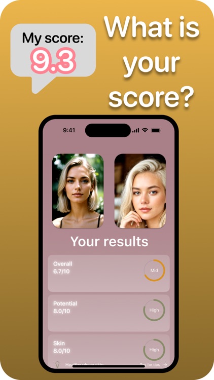 Glow Up & Attractiveness Test