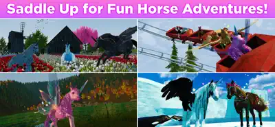Flying Unicorn Simulator 2024 screenshot thumbnail 2