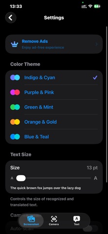 Screen & Camera Translate iPhone screenshot