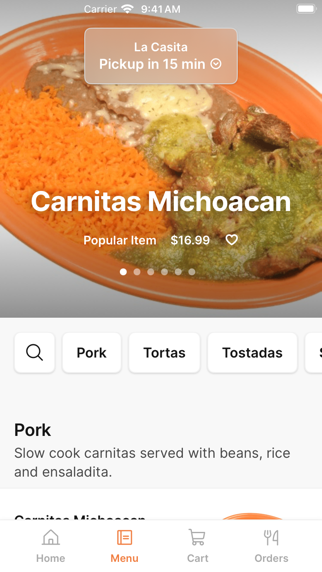 App screenshot