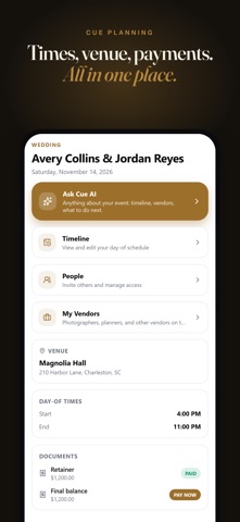 Cue Planning screenshot 4