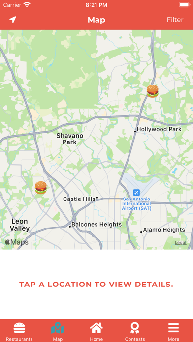 San Antonio Burger Week Screenshot