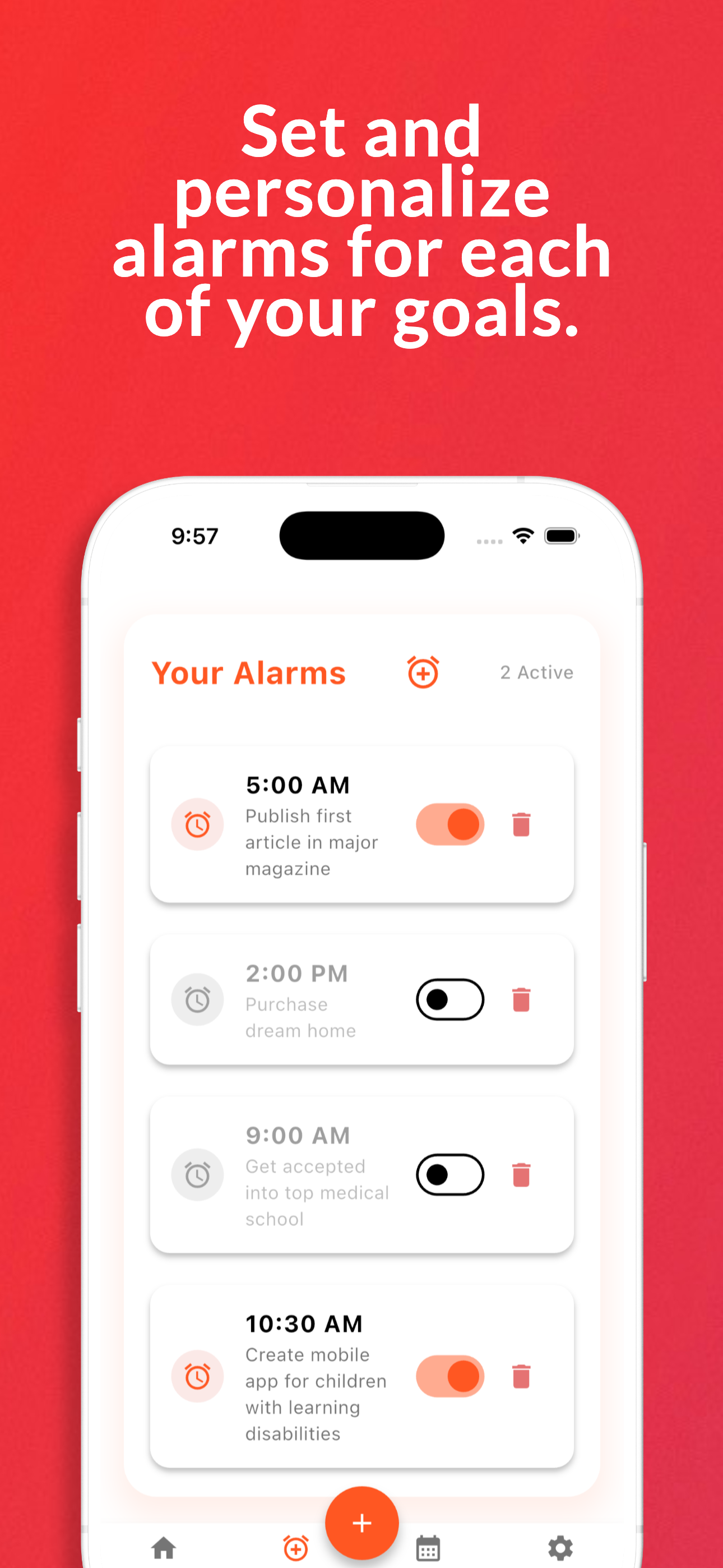 Goal Clock App screenshot 4