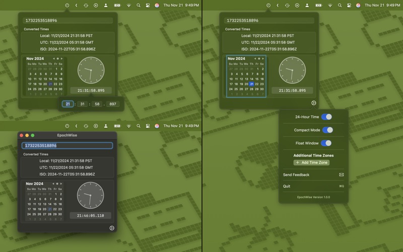 EpochWise screenshot
