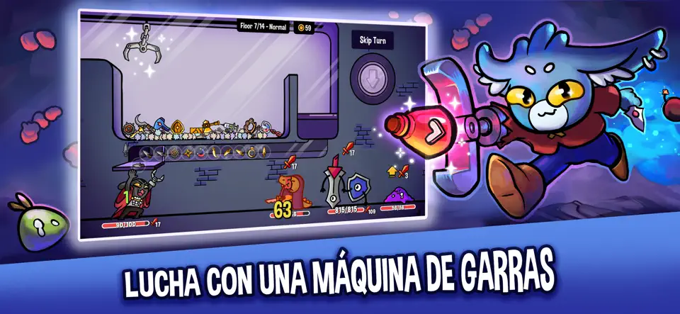 Captura de pantalla de Dungeon Clawler en iPhone 1