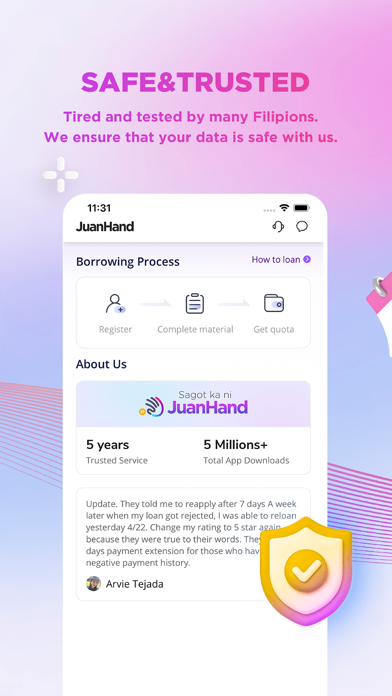 JuanHand-Online Cash Loan App iPhone screenshot 4