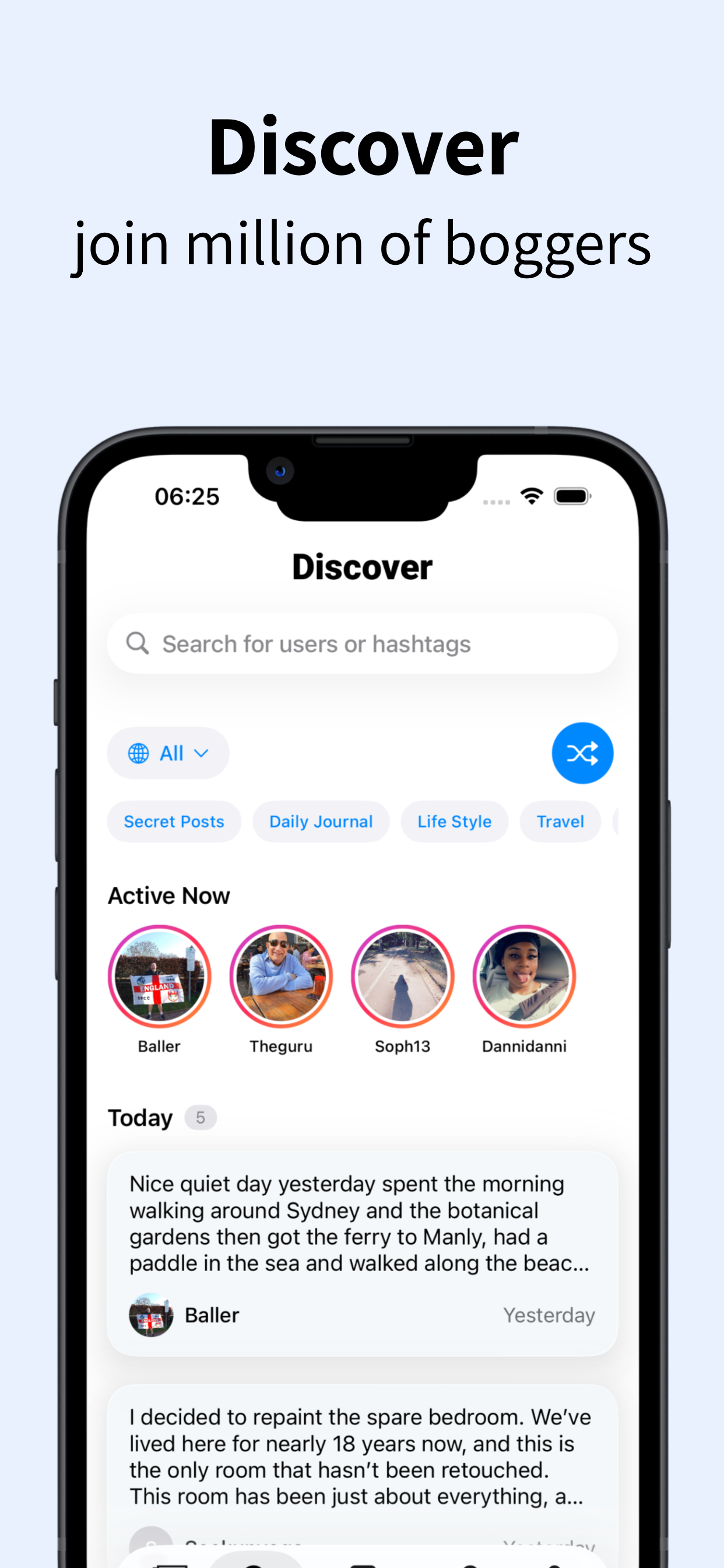 BlogIt - diary, journal, blog