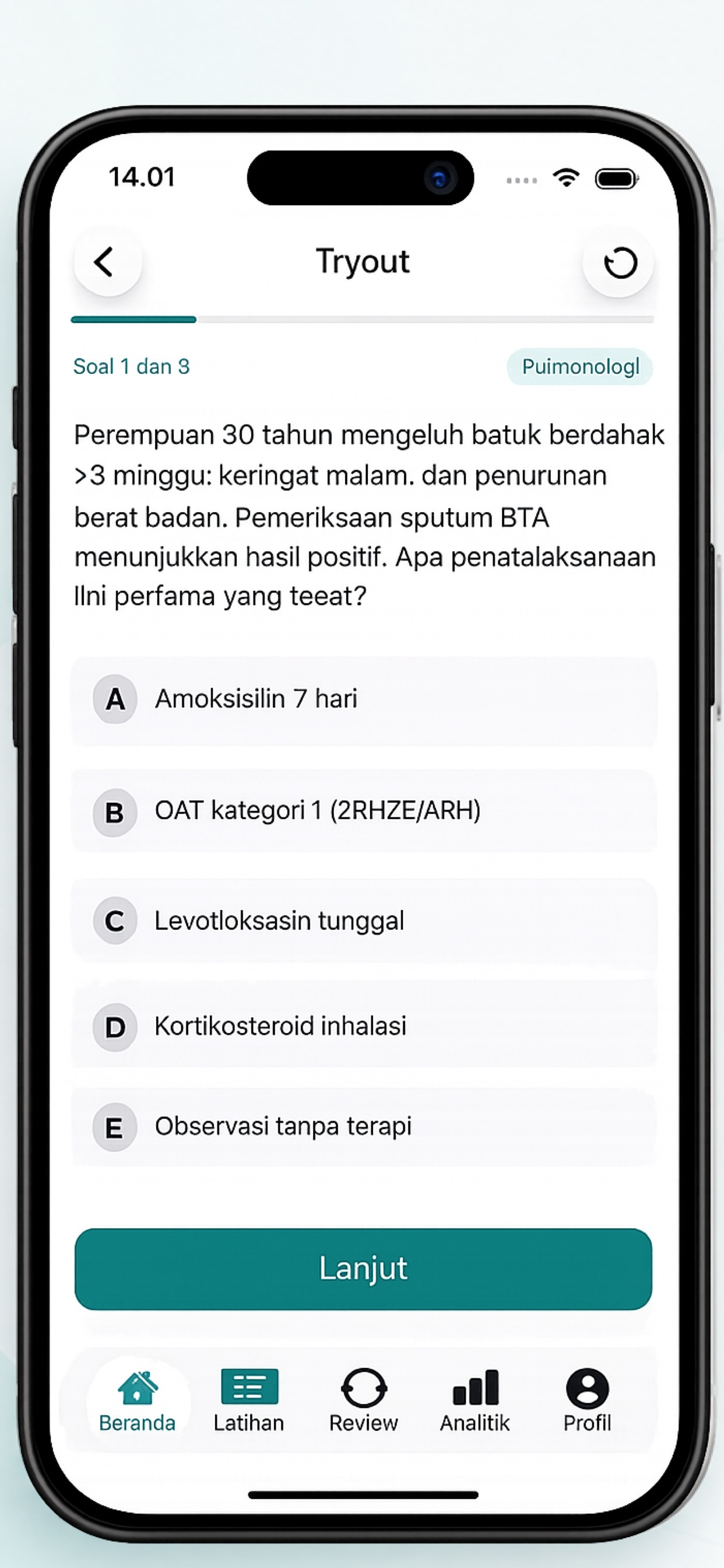 UjianDokter UKMPPD Test screenshot 4