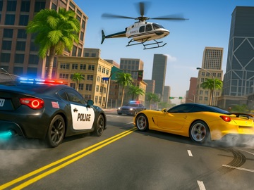 Police Games Super Cop Game iPad screenshot