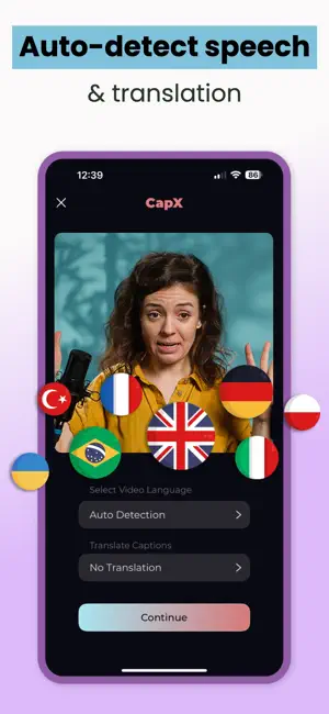 Captions for videos, Subtitles screenshot 2