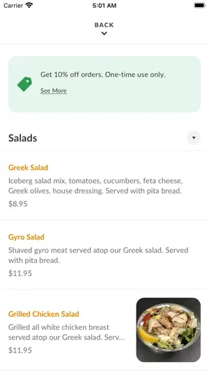Dasks Greek Grill screenshot 3