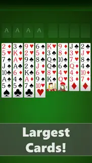 freecell solitaire ‏‎ iphone screenshot 2