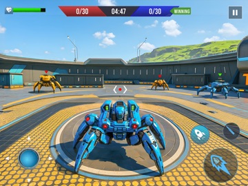 Futuristic War Robot Games 3D iPad screenshot