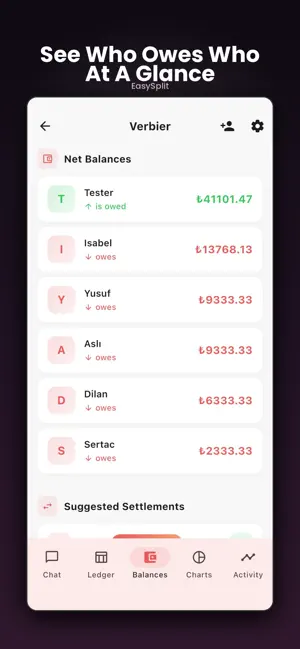 EasySplit: AI expense sharing screenshot 2