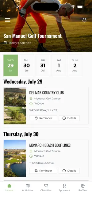 San Manuel Golf Tournament screenshot 1