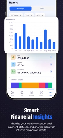 Billr: Time Tracker & Billing Screenshot 5 of 6