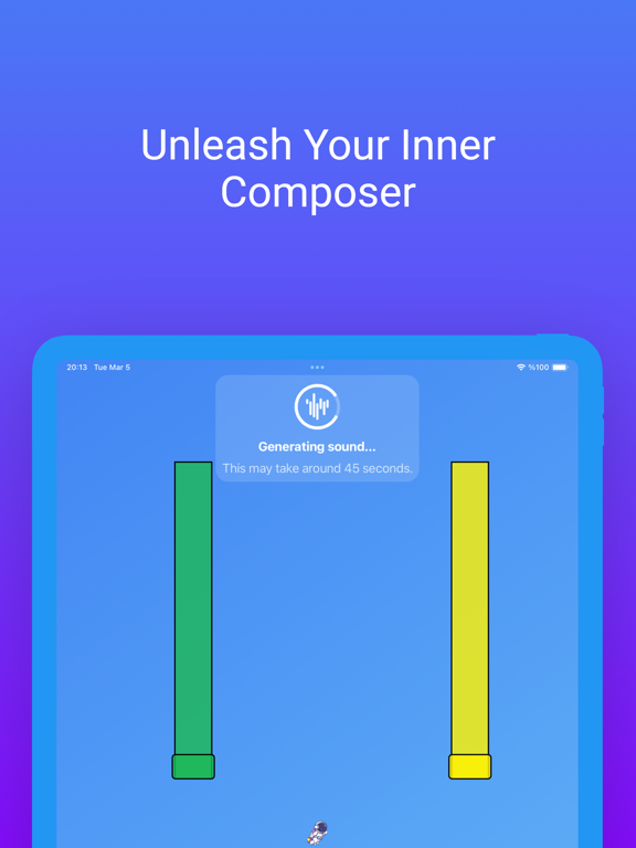Riffusion: Songify Text AI iPad screenshot 4 - Music app