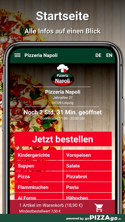 Pizzeria Napoli Leipzig App screenshot-4