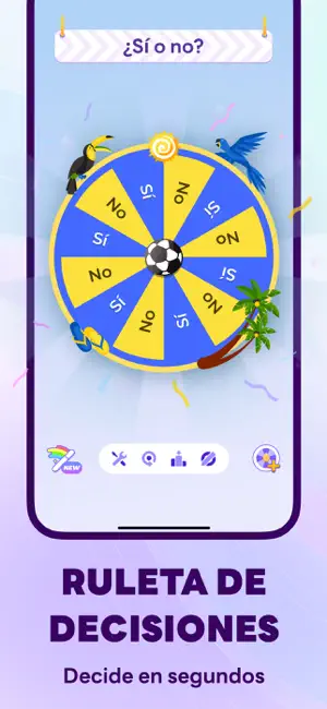 Ruleta de Decisiones - Chooser iPhone screenshot 2