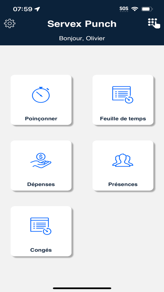 #1. Servex Punch (iOS) 由: Logiciel Servex Inc.