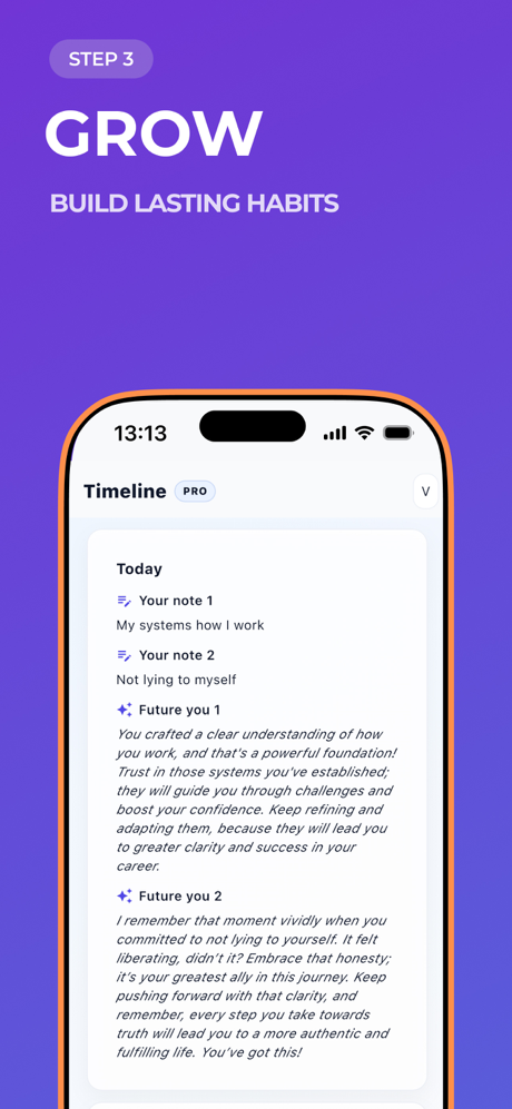 FutureSelf: AI Journal screenshot 4