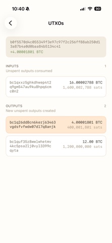 Apricot Bitcoin Explorer Screenshot 5 of 5