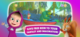 Masha and the Bear Magic Color iPhone screenshot