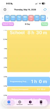 EventBlock screenshot 2