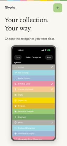 Glyphs: Unicode Keyboard Screenshot 9 of 10