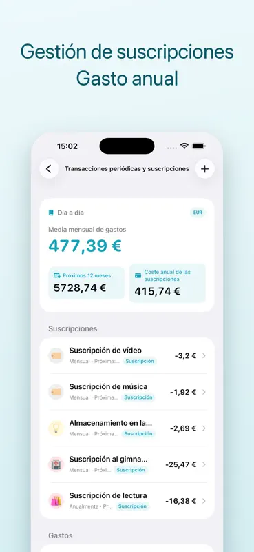 SimpleSpend: Control de gastos screenshot 3 of 8