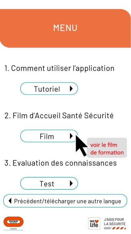 Accueil Santé Sécurité BBF screenshot-3