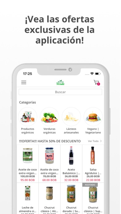 Mercado Verde Screenshot