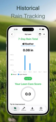 Lawn Care Journal screenshot