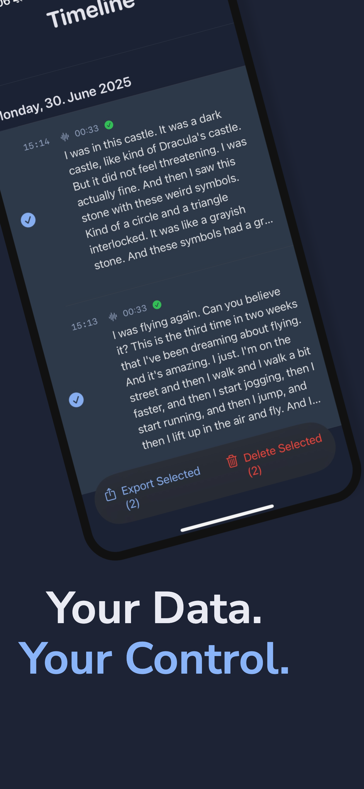 DreamJournal zzZ - Voice Diary