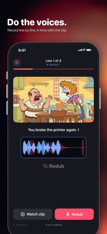 Redub - Video Dubbing Screenshot 1 of 4