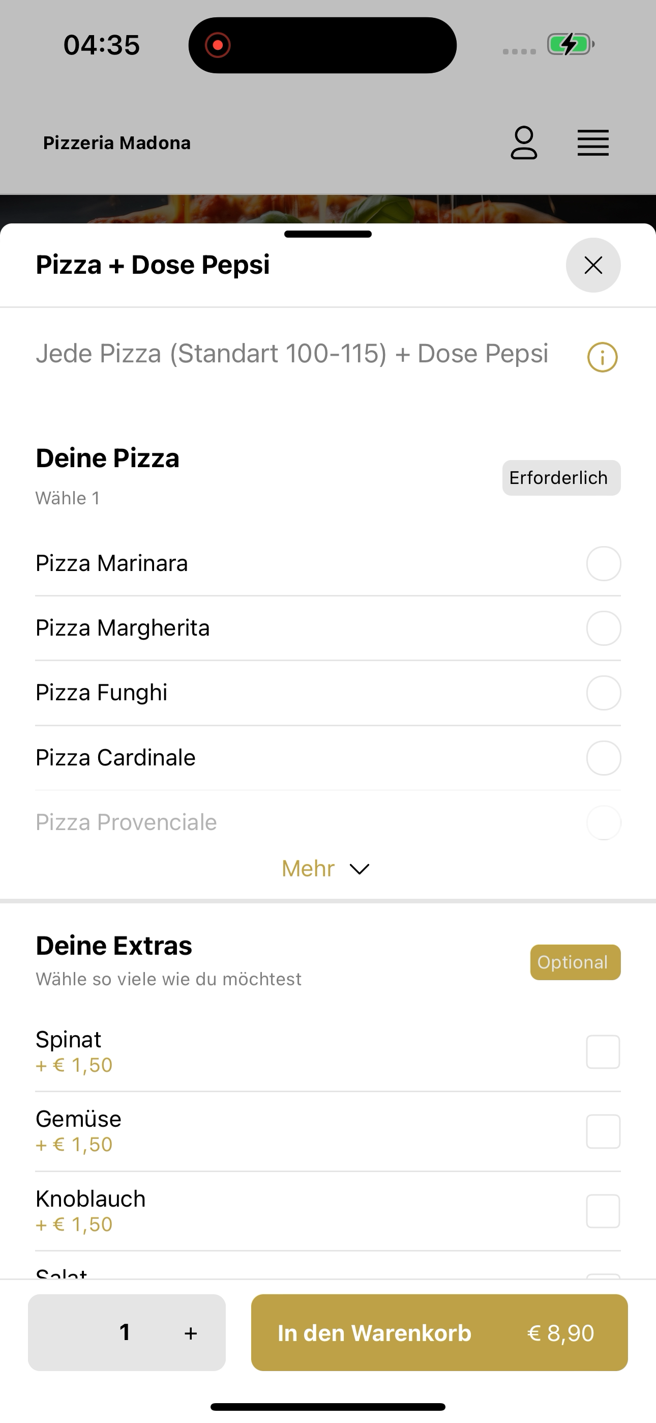 Pizzeria Madona screenshot 8