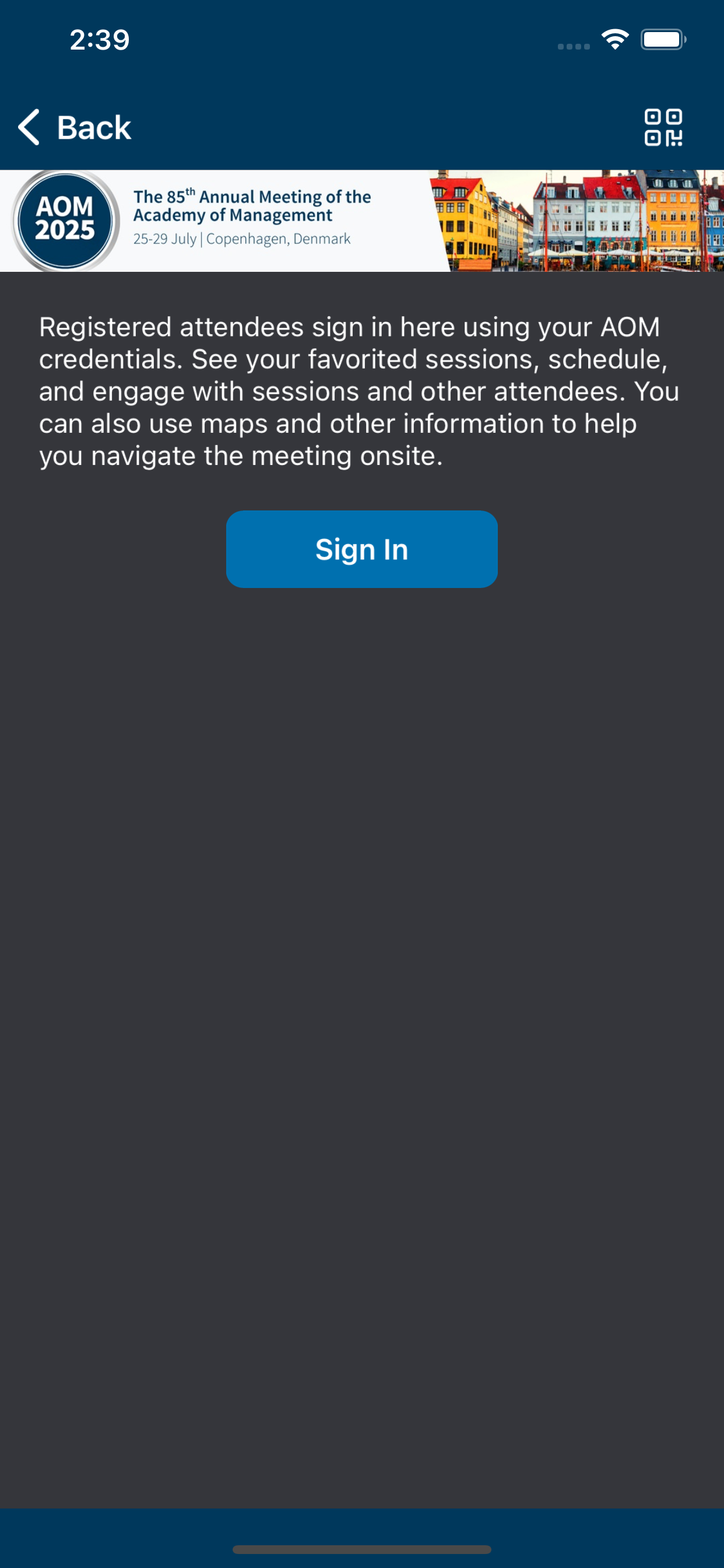 AOM Meetings